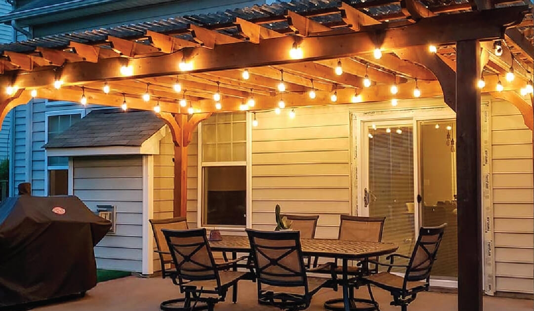 Outdoor lighting design and installation